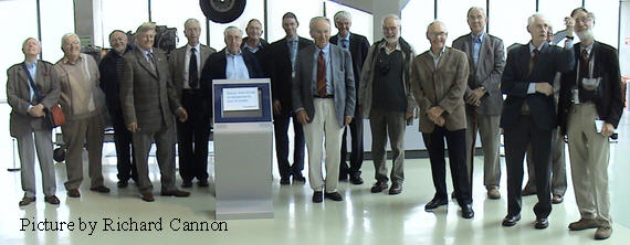 Picture of group at Hendon Museum